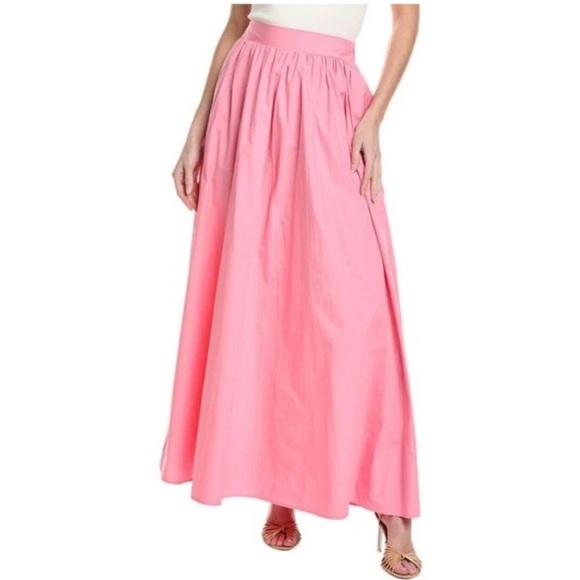 Susana Monaco poplin long pocket skirt